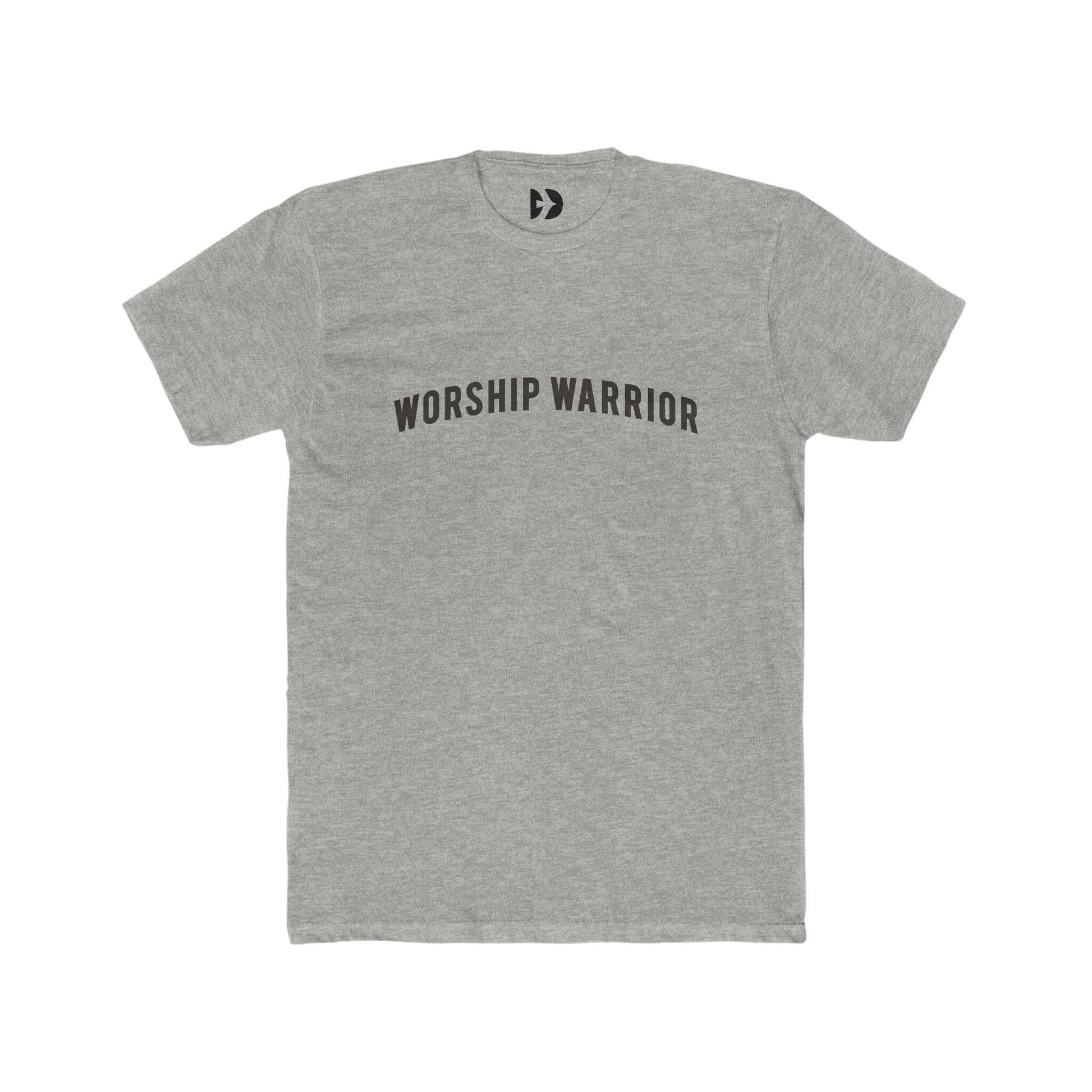 Worship Warrior Grey Tee - Domini Design Co