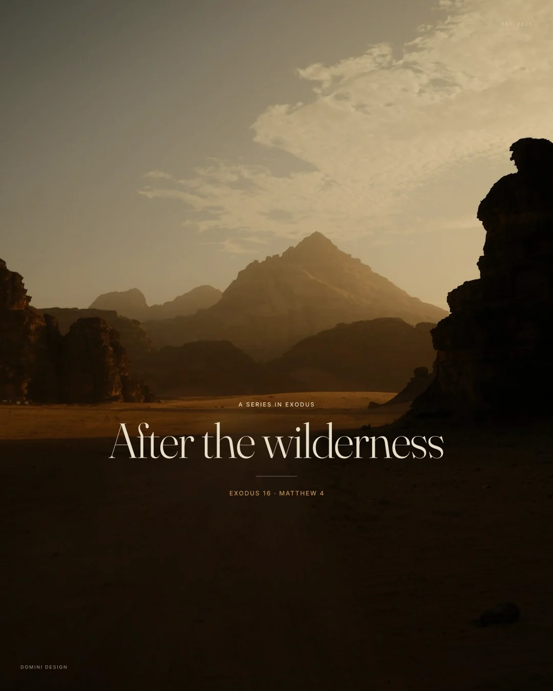 After the Wilderness — key art