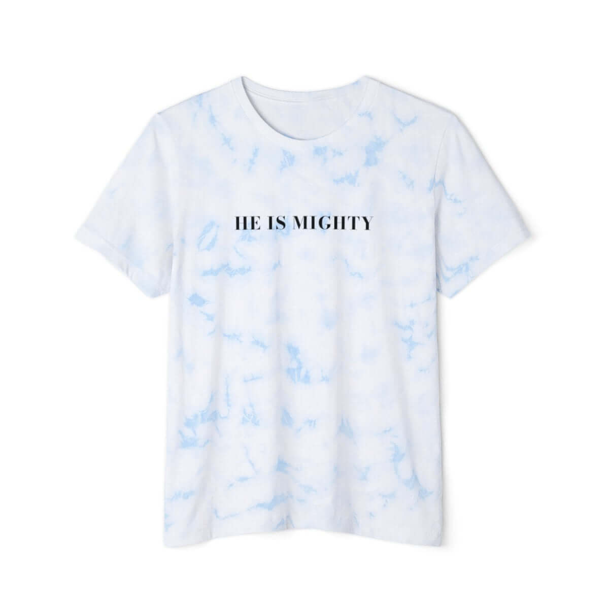 He Is Mighty Tie - Dyed Tee - Domini Design Co