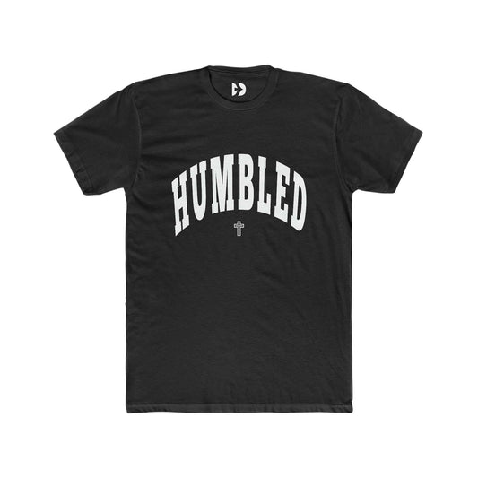 Humbled Slab Tee (Black/White) - Domini Design Co