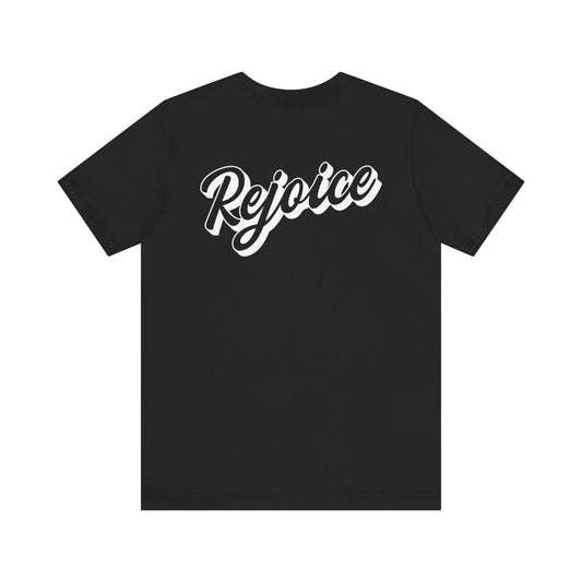 Rejoice Script Tee - Domini Design Co