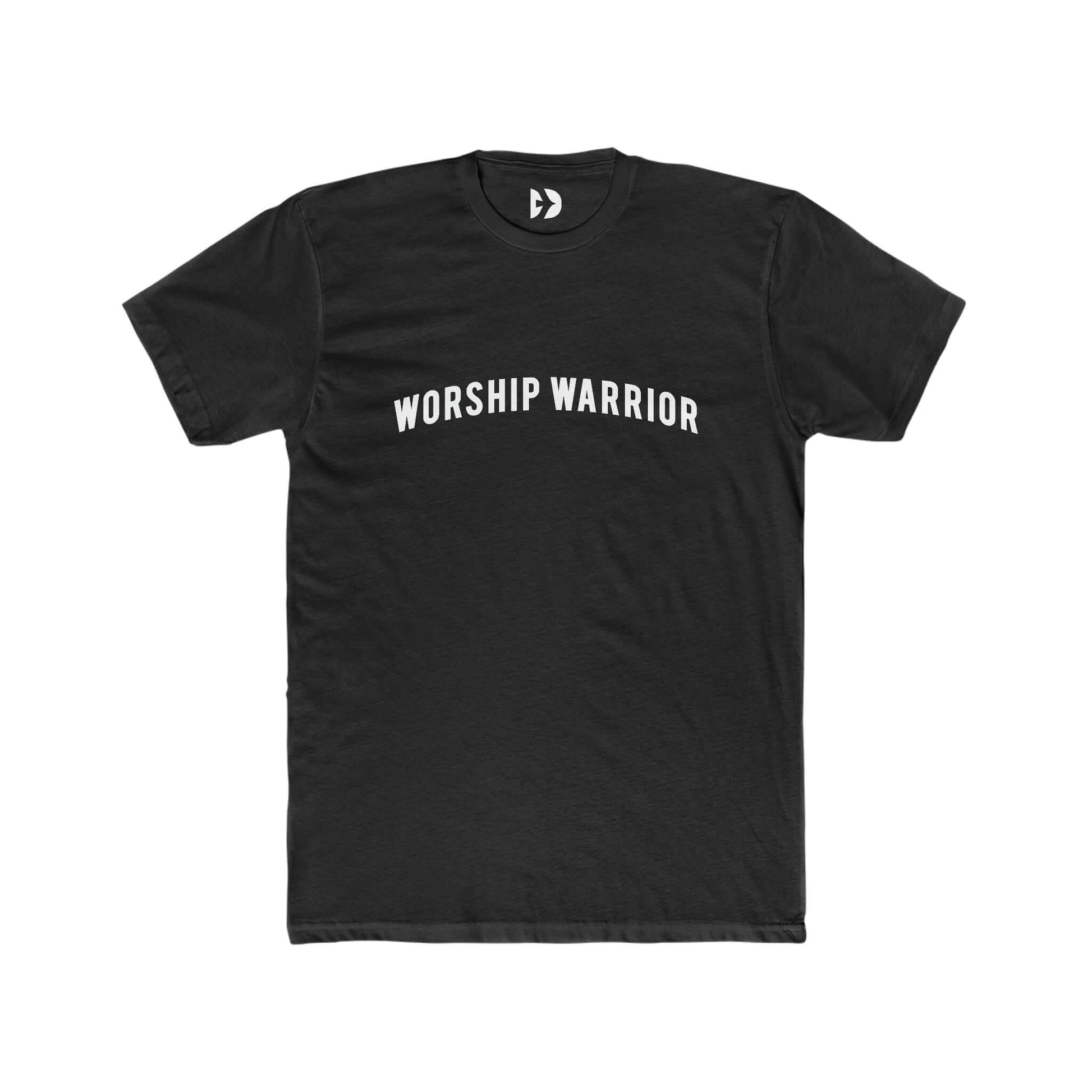 Worship Warrior Black Tee - Domini Design Co